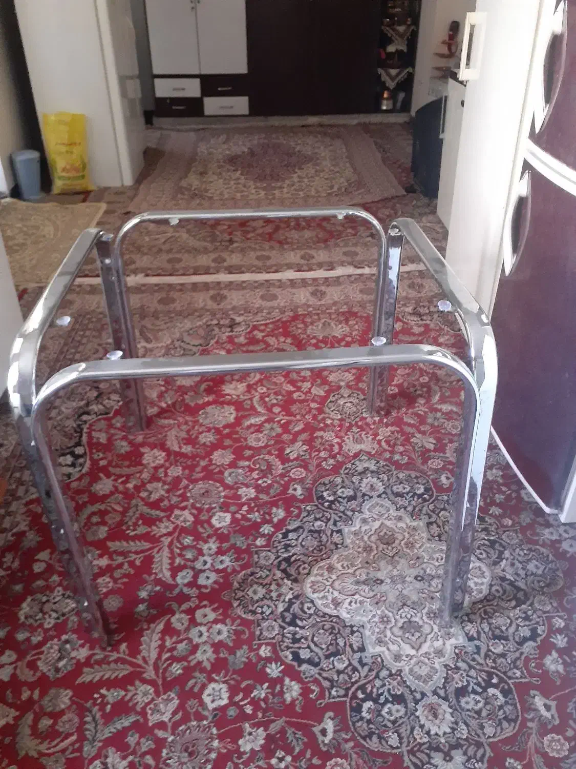 میز صبحانه تمام استیل|میز و صندلی غذاخوری|بروجن, |دیوار