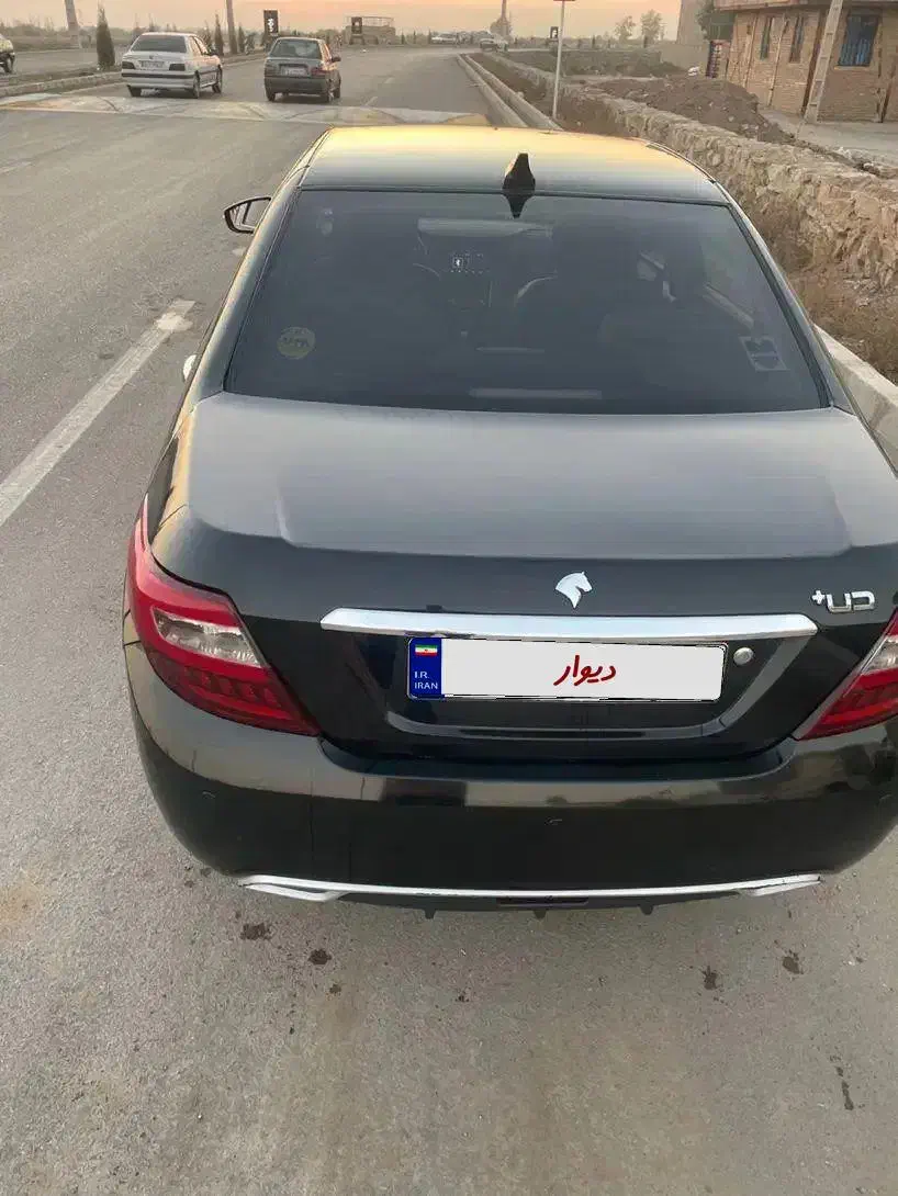 دنا پلاس مشکی آبنوس|خودرو سواری و وانت|قزوین, |دیوار