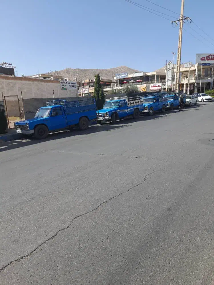 حمل بار با نیسان وانت ایسوزو(صدرا. مالی آباد)|خدمات حمل و نقل|صدرا-فارس, فاز ۱|دیوار