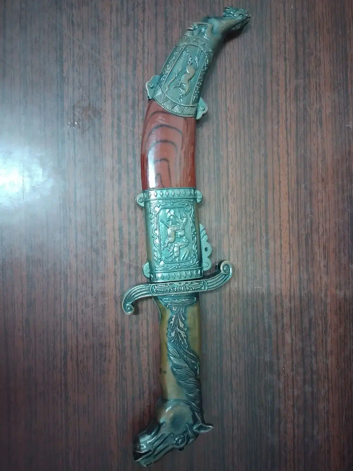 خنجر کله اسبی قدیمی|کلکسیون اشیاء عتیقه|دزفول, |دیوار