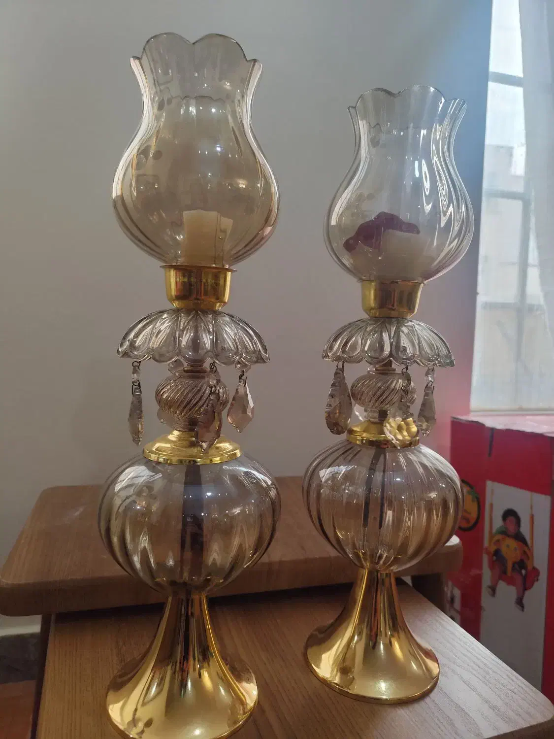 لاله شمعدانی|لوستر و چراغ آویز|قدس, شهر‌قدس|دیوار