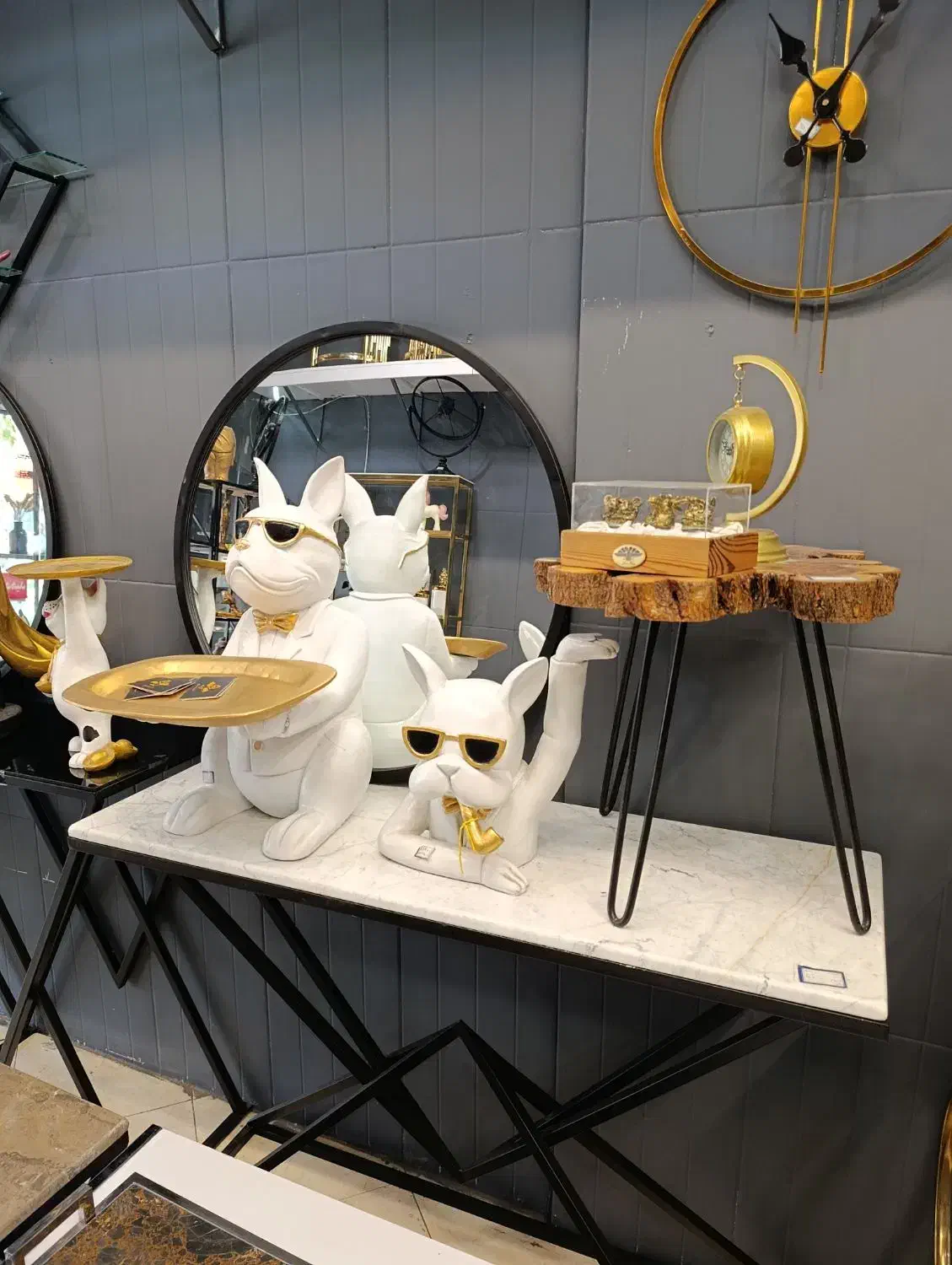 اینه کنسول.کنار سالونیک.اینه.اکسسوری.|بوفه، ویترین، کنسول|مشهد, شهرک رازی (شهرک غرب)|دیوار