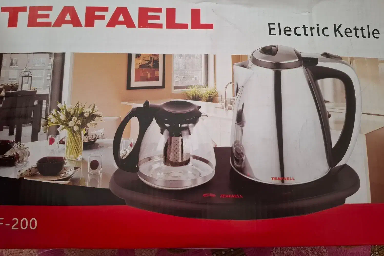 کتری برقی دو قلو مارک تفال|سماور، چایساز، قهوهساز|بندر ماهشهر, |دیوار