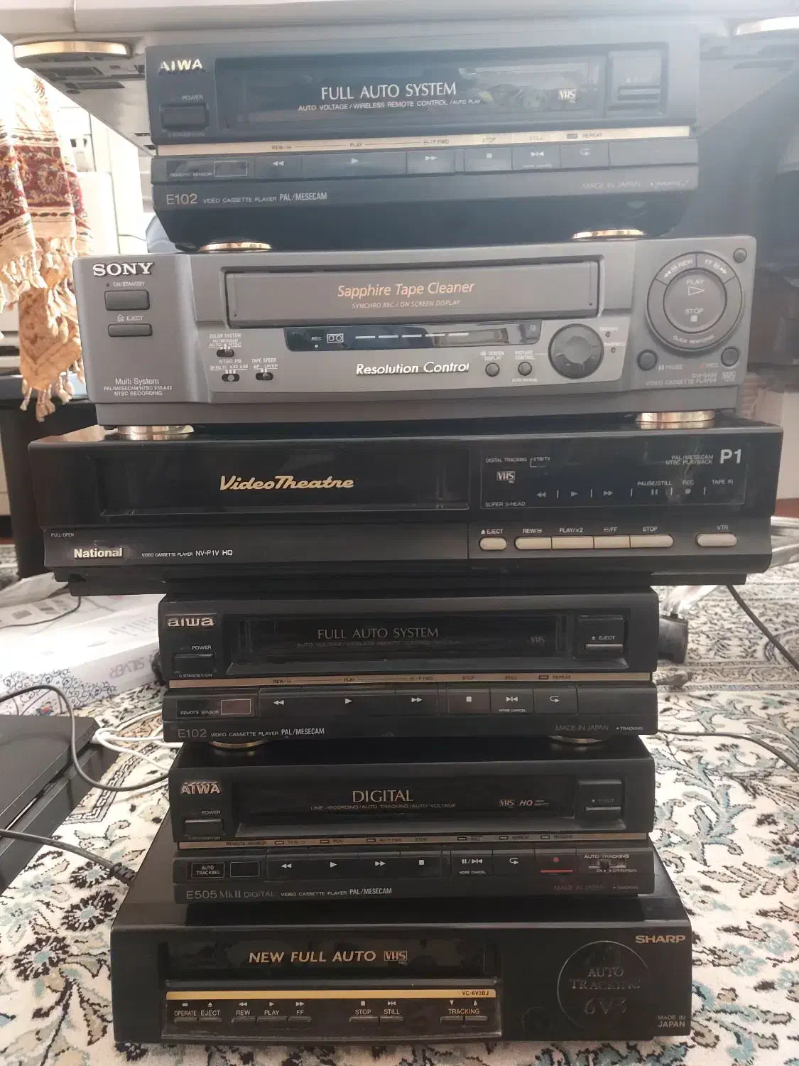 ویدیو VHS|پخش‌کننده DVD و ویدیو|مبارکه, |دیوار