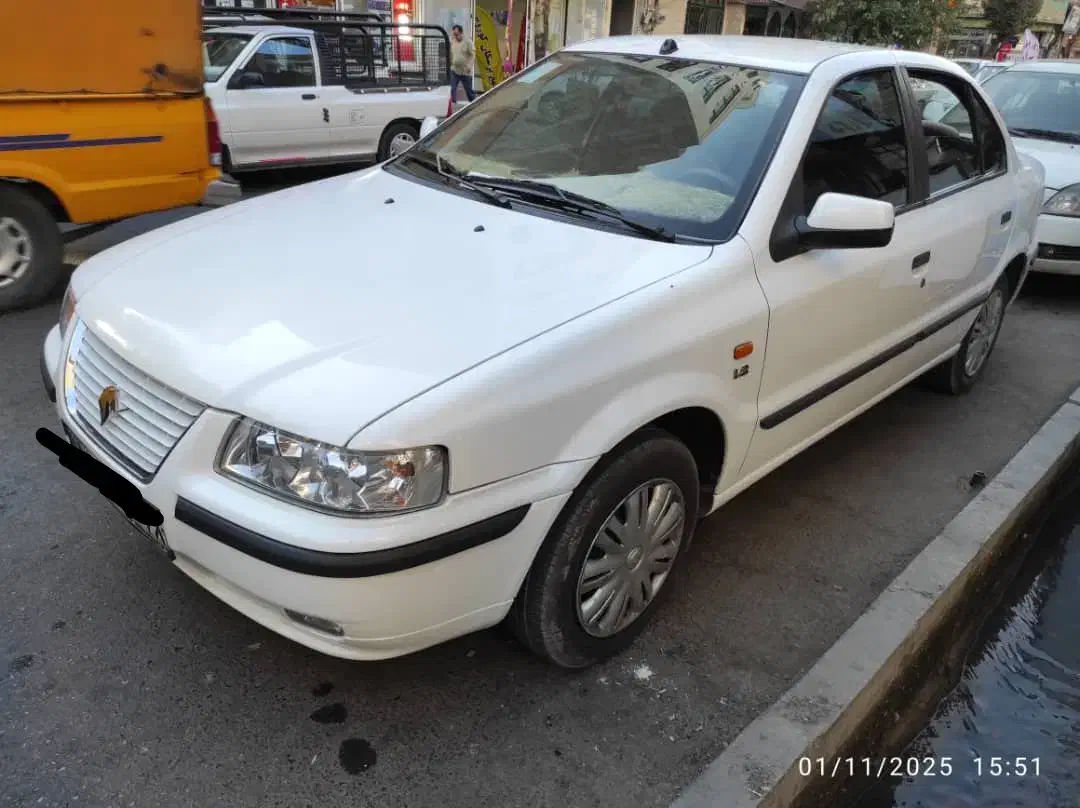 سمند XU7 سفید 1400|خودرو سواری و وانت|نسیم‌شهر, |دیوار