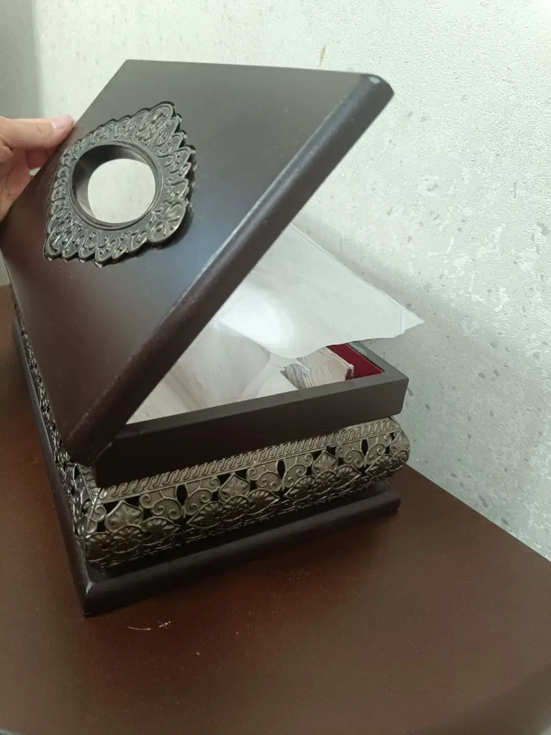 ست سطل اشغال و جا دستمال کاغذی|صنایع دستی و سایر لوازم تزئینی|قزوین, |دیوار