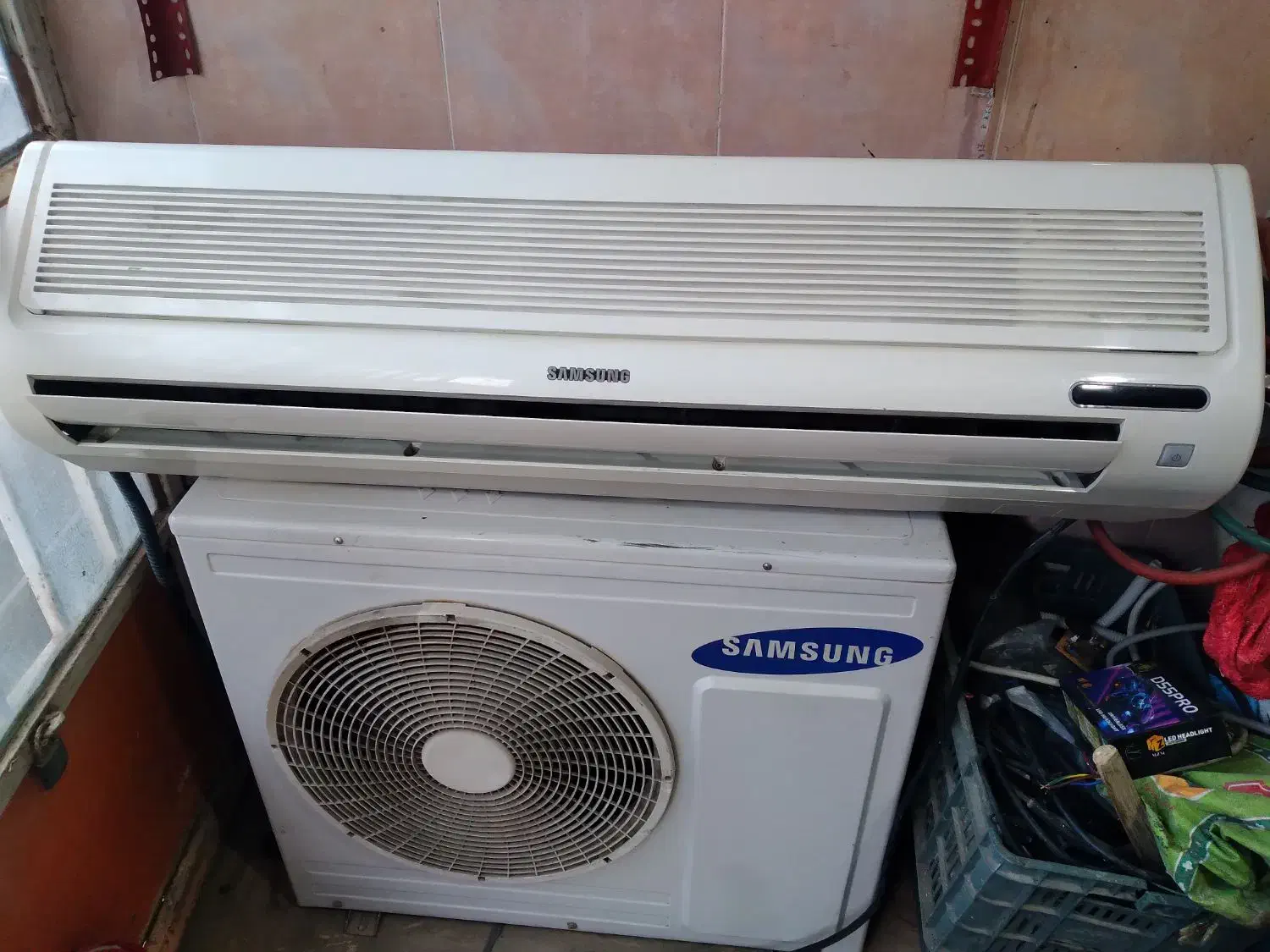 کولرگازی سامسونگ و ال جی سالم و بشرط|کولر گازی و فن‌کوئل|مشهد, بهمن|دیوار