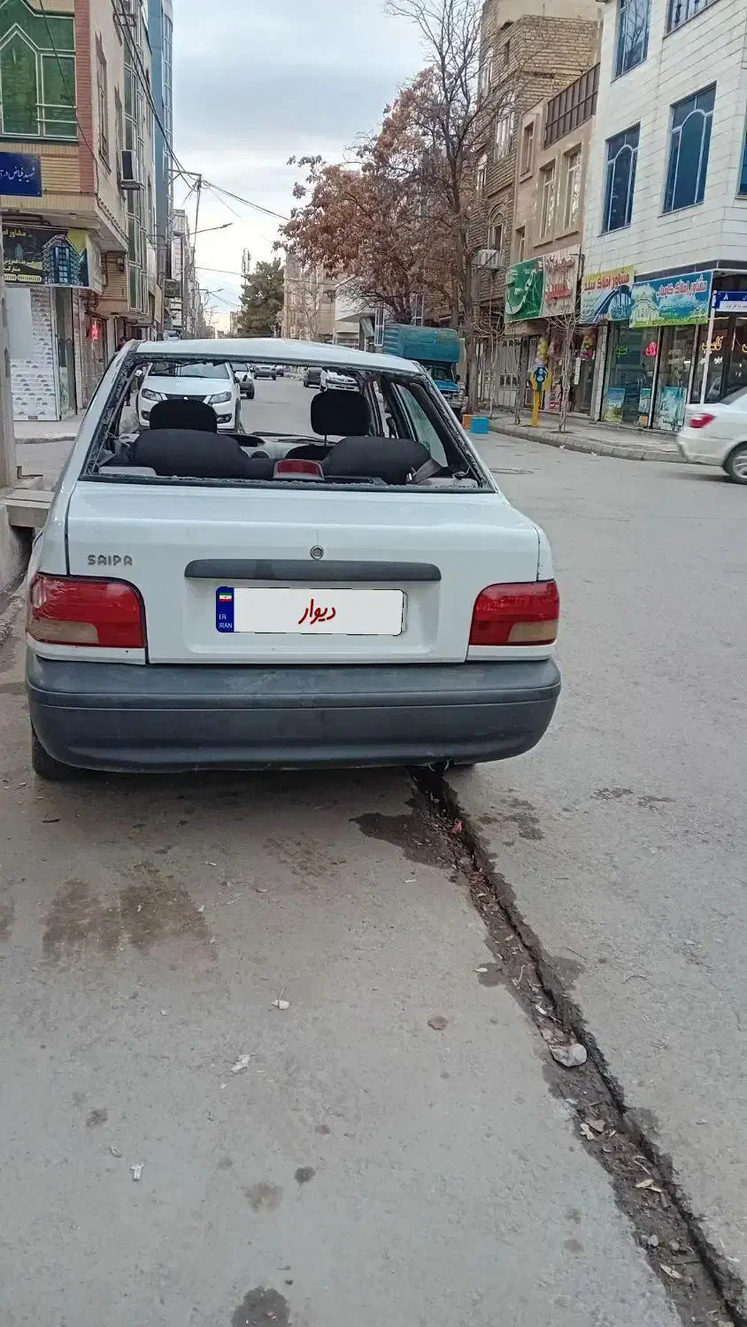 پراید 131 تصادفی مدل 95|خودرو سواری و وانت|مشهد, شهید مطهری|دیوار