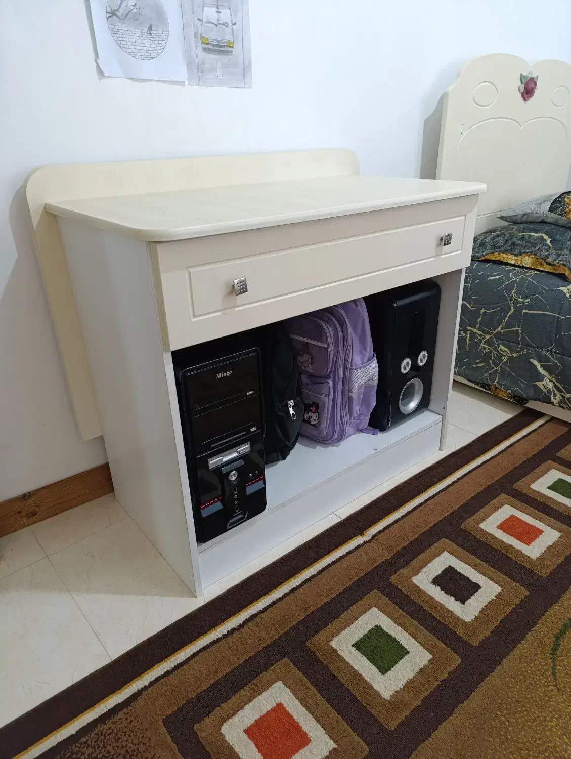 تخت وکمد روکش ترک سالم|تخت و سرویس خواب|پاکدشت, پاکدشت (مامازند)|دیوار