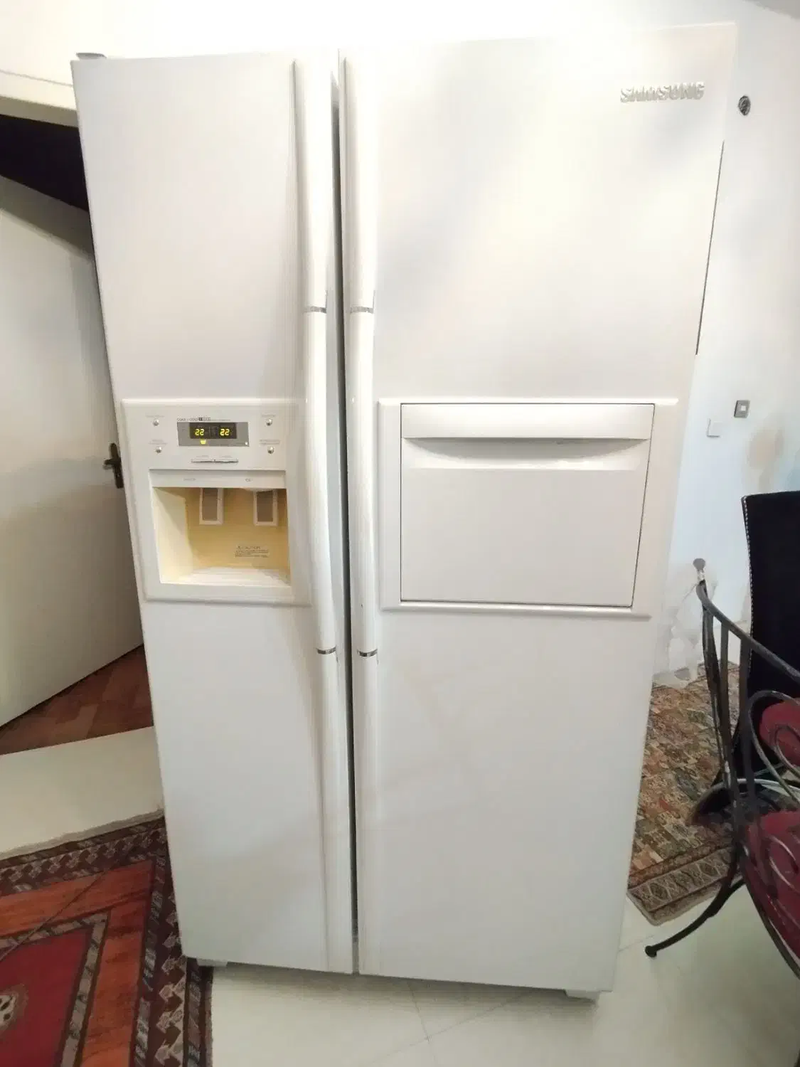 فروش فوری یخچال ساید بای ساید کاملاً سالم|یخچال و فریزر|تهران, خواجه نصیر طوسی|دیوار