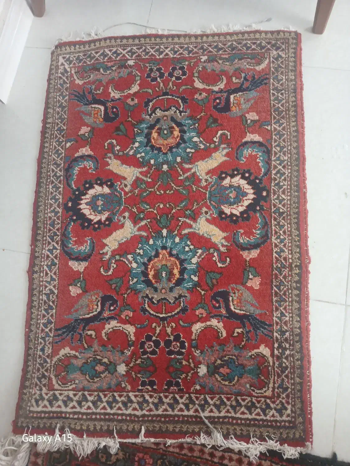 فرش مسند وپادری قدیمی 100 ساله|فرش|اردبیل, |دیوار