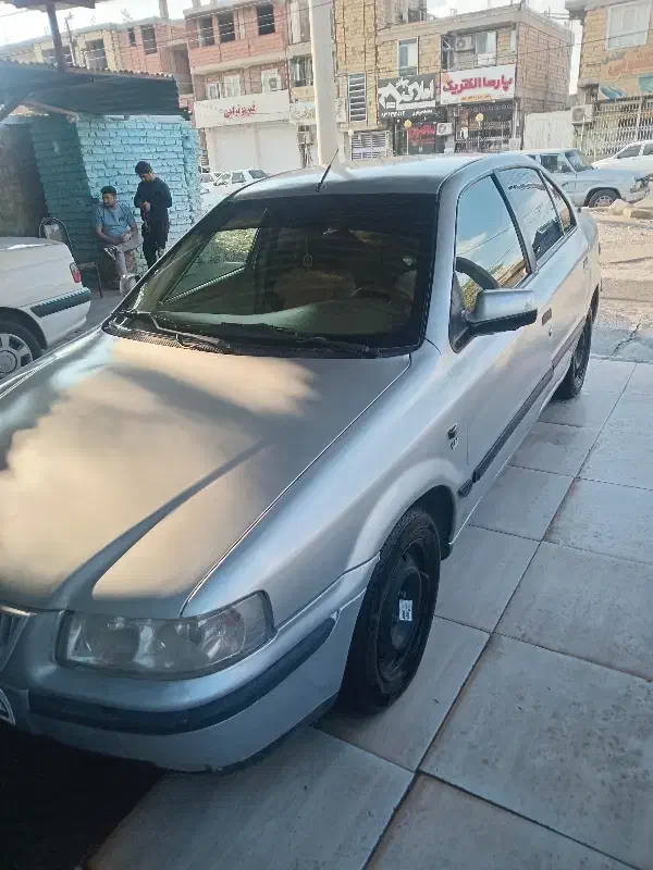 سمند نقره ای مدل ۸۳|خودرو سواری و وانت|جیرفت, |دیوار