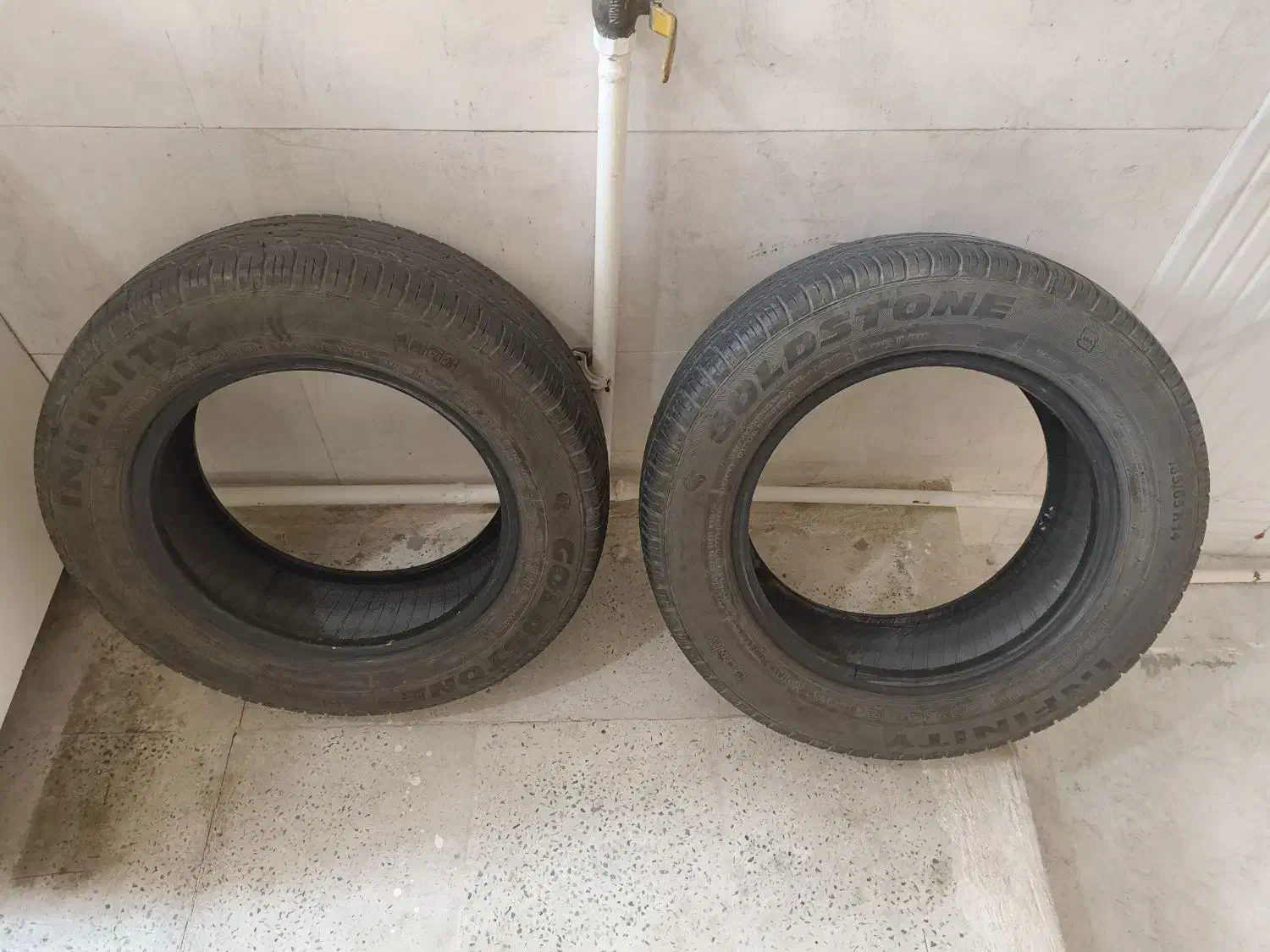 یک جفت لاستیک 185/65 رینگ 14|قطعات یدکی و لوازم جانبی|اسلامشهر, شهرک احمدیه|دیوار