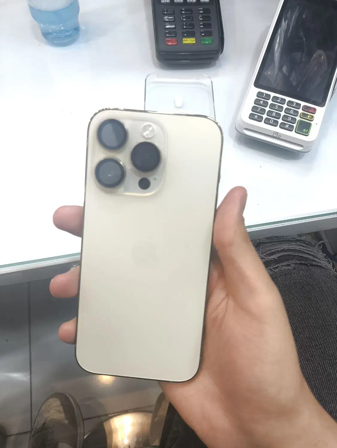 موبایل 14Pro 256gb تکسیم کارت با ریجستر باطری ۹۶|موبایل|اهرم, |دیوار