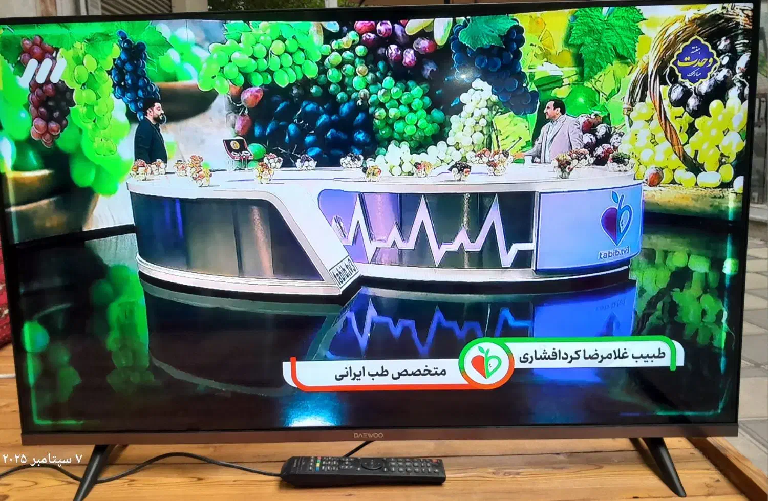 تلویزیون ال ای دی دوو۴۳ در حد نو|تلویزیون و پروژکتور|چالوس, |دیوار