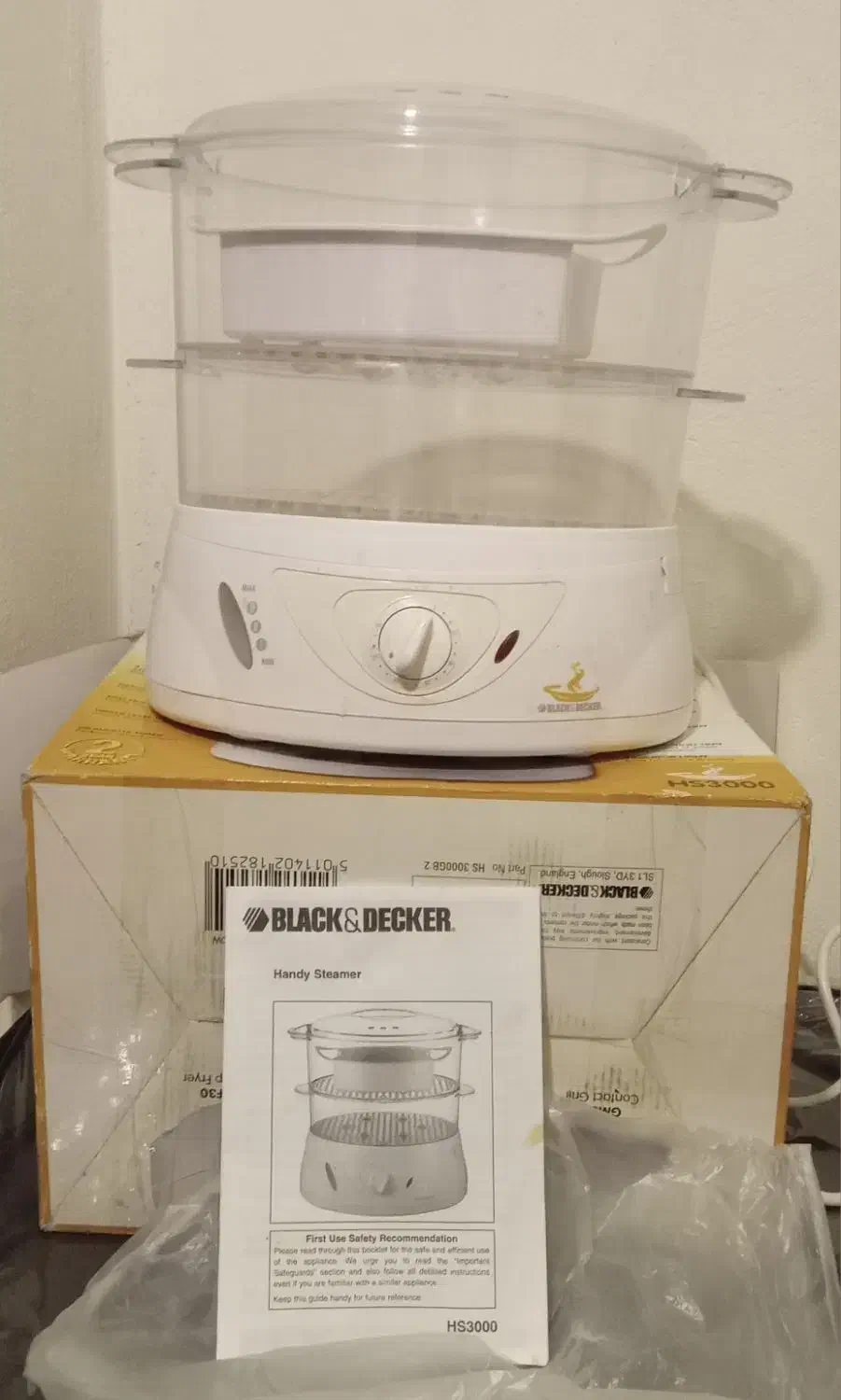بخارپز BLACK &DECKER|اجاق گاز و لوازم برقی پخت‌وپز|تهران, سعادت‌آباد|دیوار