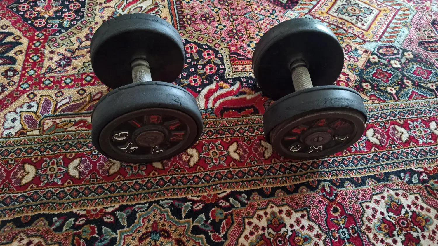 دمبل 7 کیلویی|تجهیزات ورزشی|میانه, |دیوار