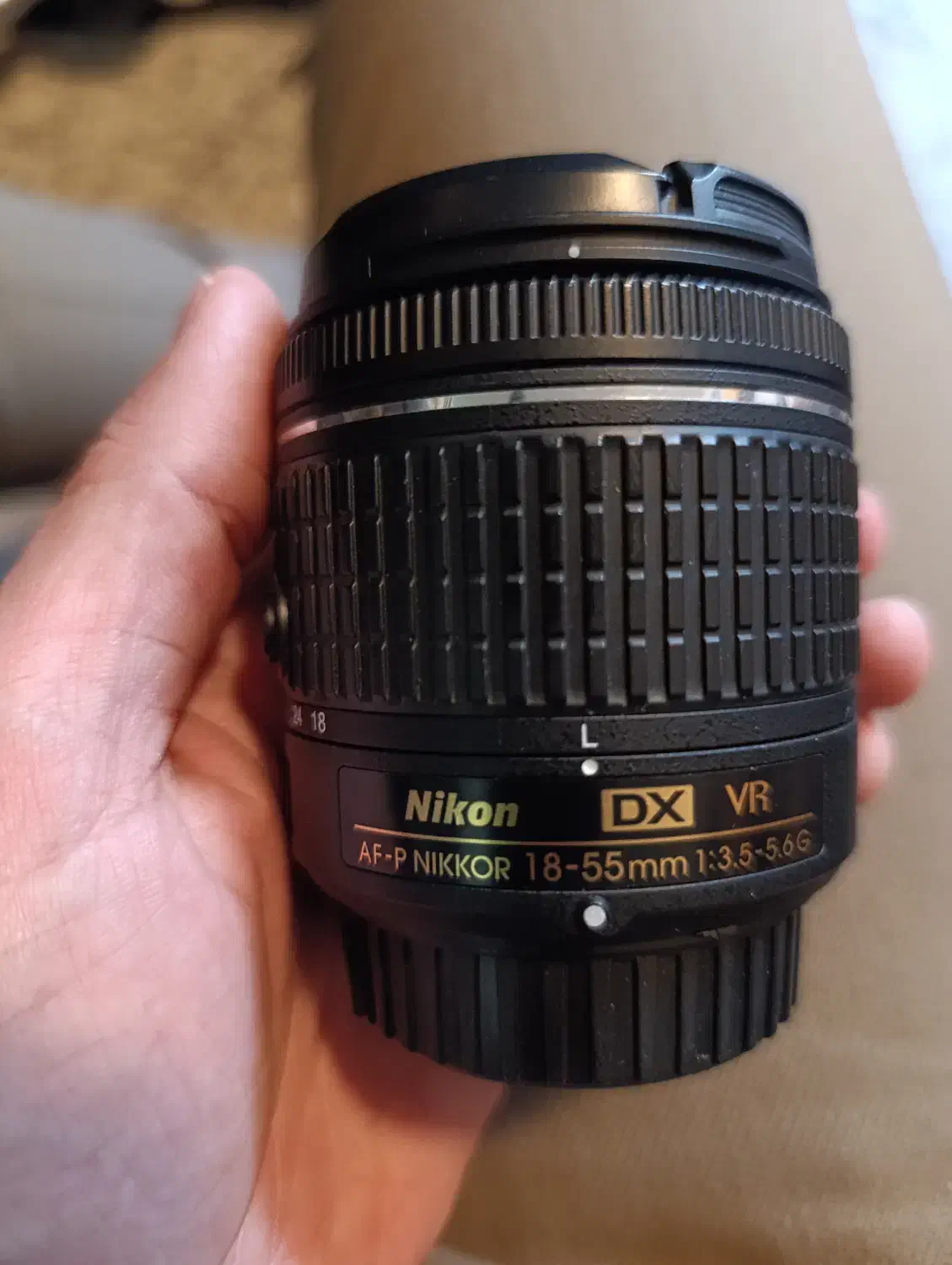 لنز دوربین 18-55 نیکون فابریک لرزشگیردار|دوربین عکاسی و فیلم‌برداری|ارومیه, |دیوار