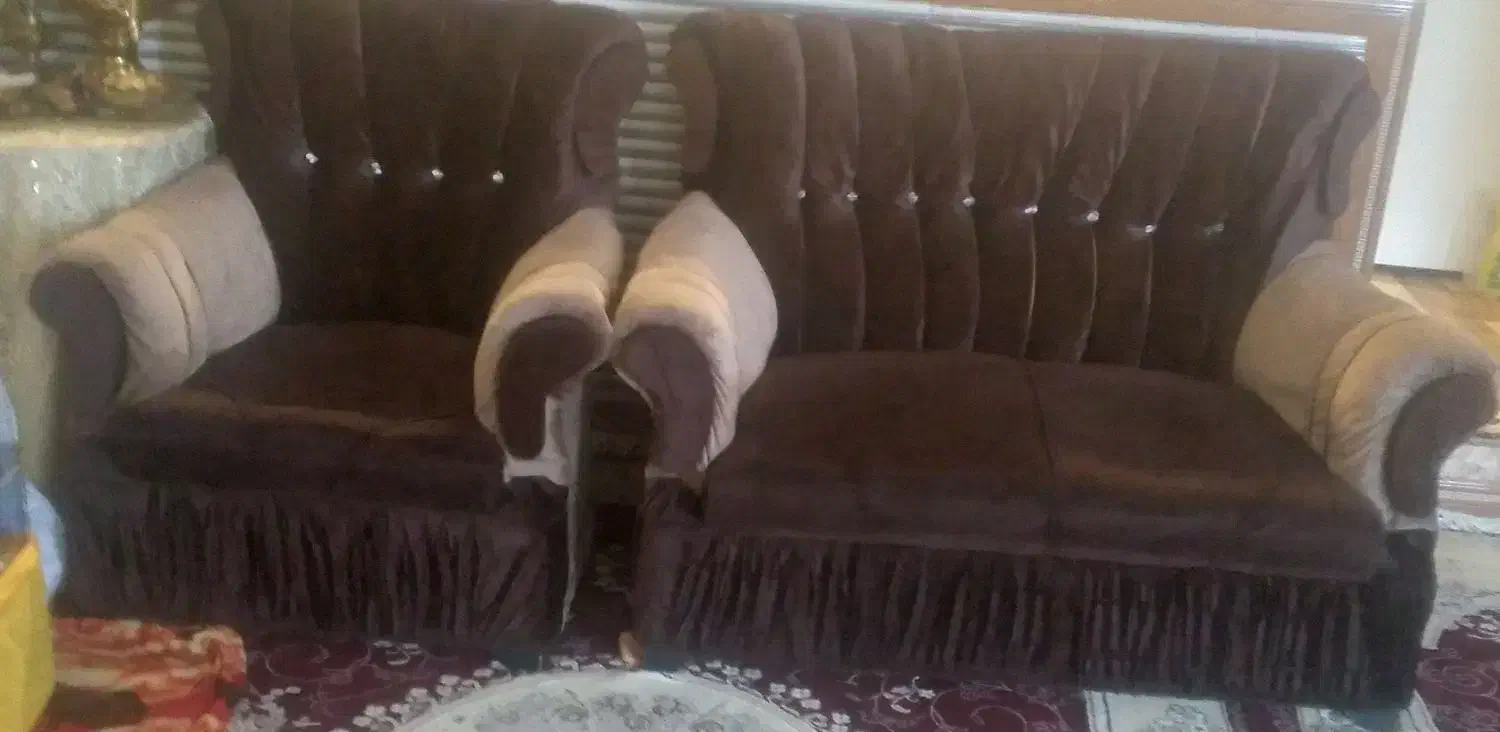 مبل ۷ نفره همراه با عسلی|مبلمان خانگی و میز عسلی|گیان, |دیوار