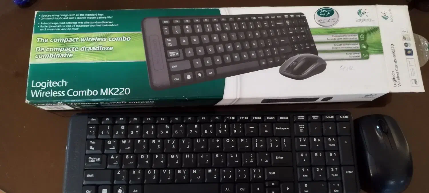 موس کیبورد بی سیم مارک لوجیتک|قطعات و لوازم جانبی رایانه|اصفهان, چشمه باقرخان|دیوار