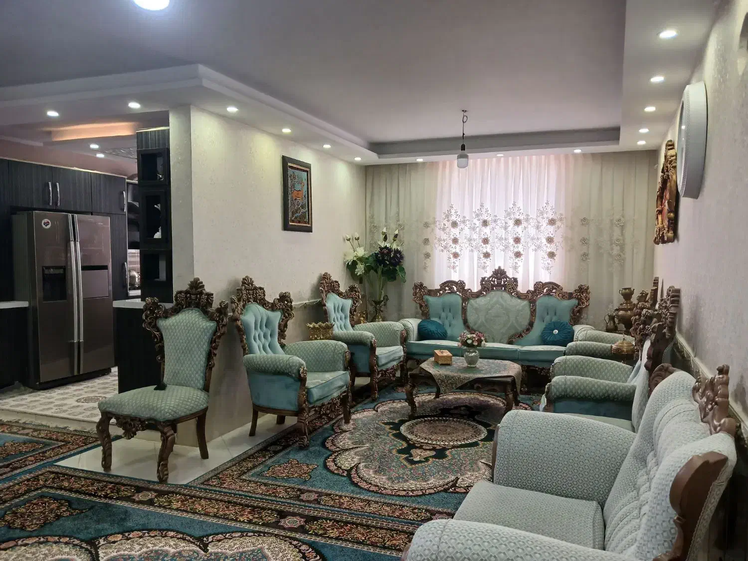 ۱۲۰ متری ۲ خواب پارکینگ دارطبقه اول فرهنگیان|اجارهٔ آپارتمان|رباط‌کریم, رباط‌کریم|دیوار