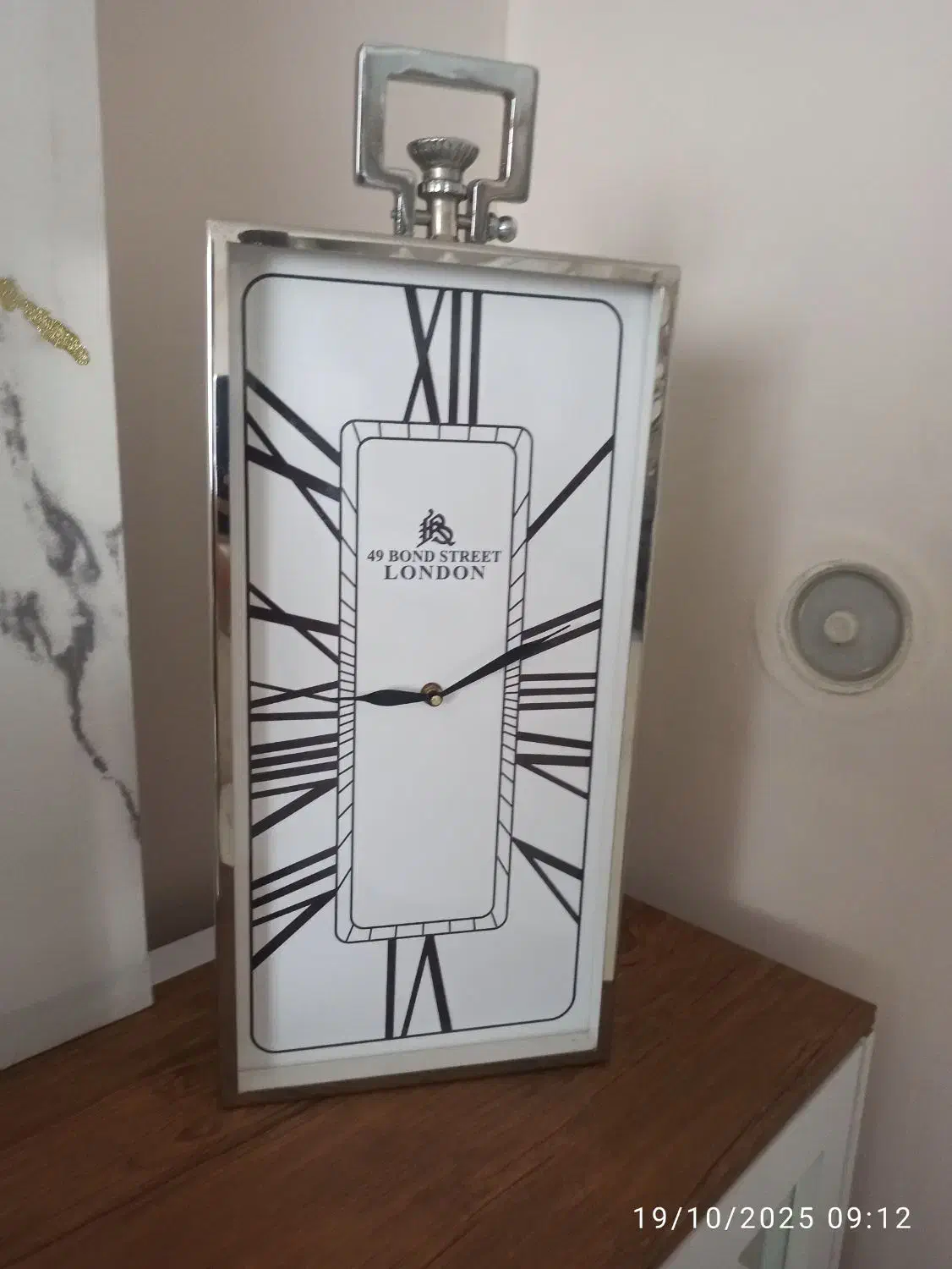 ساعت رومیزی استیل|ساعت دیواری و تزئینی|گلبهار, شهر جدید گلبهار|دیوار