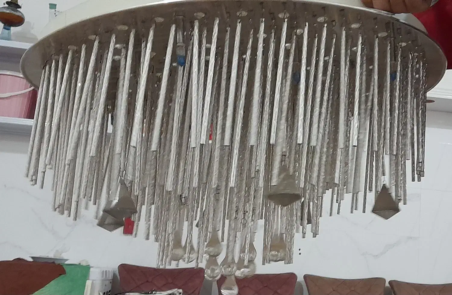 لوسترکریستالی|لوستر و چراغ آویز|اشنویه, |دیوار