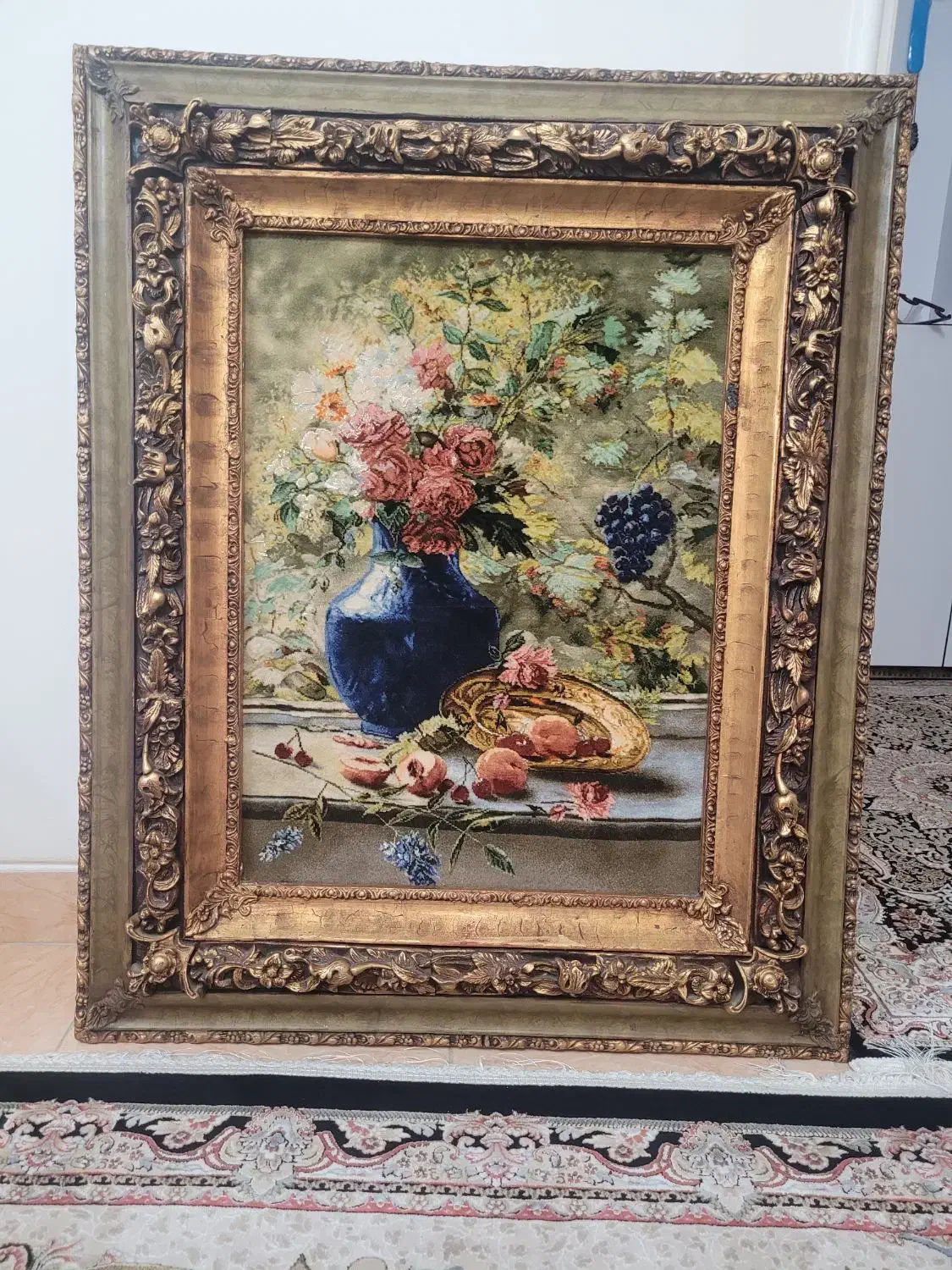 تابلو فرش دستباف|تابلو فرش|همدان, |دیوار