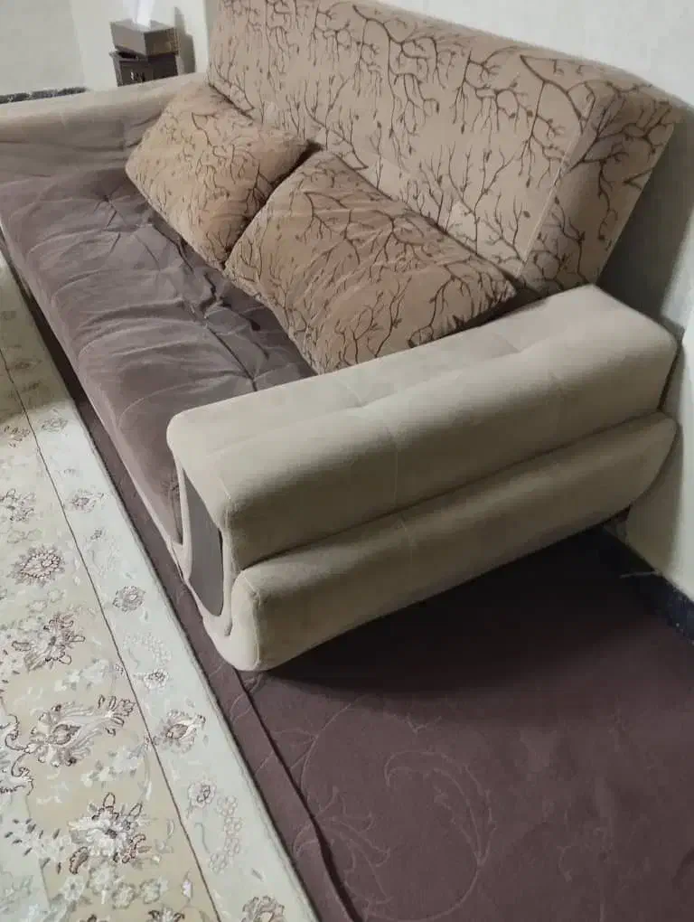 مبل با جلو مبلی|مبلمان خانگی و میز عسلی|کرج, برغان|دیوار