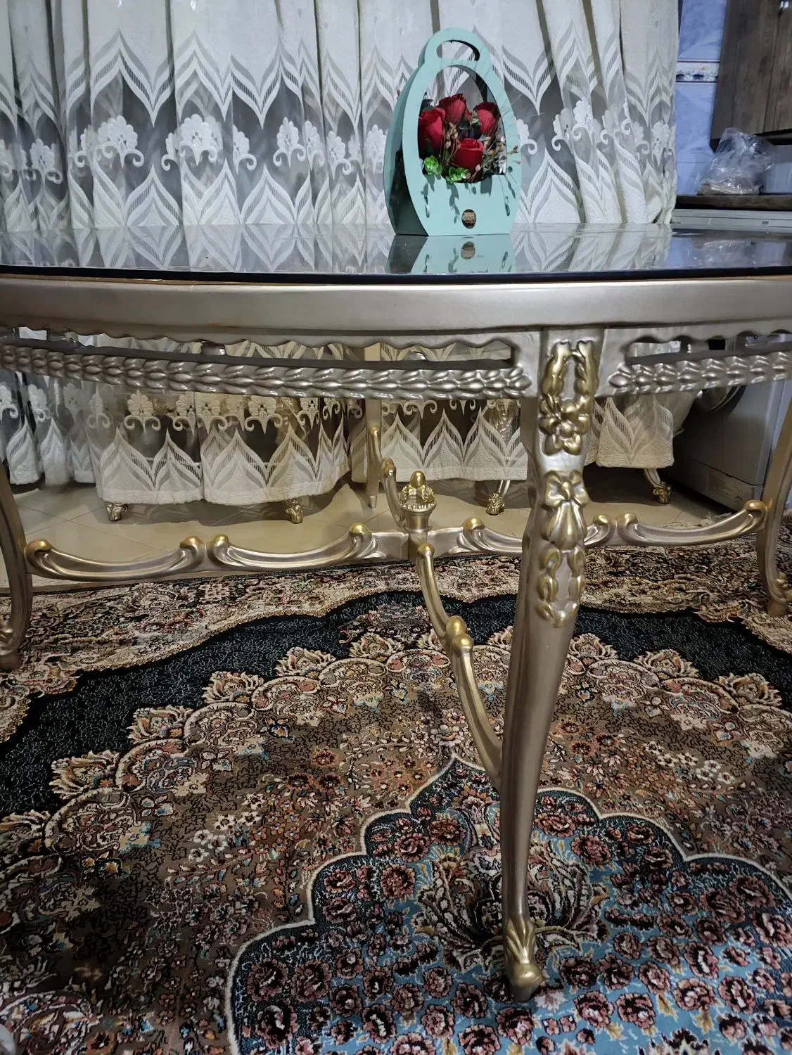 میز ناهار خوری 4نفره|میز و صندلی غذاخوری|محمدشهر, محمدشهر|دیوار