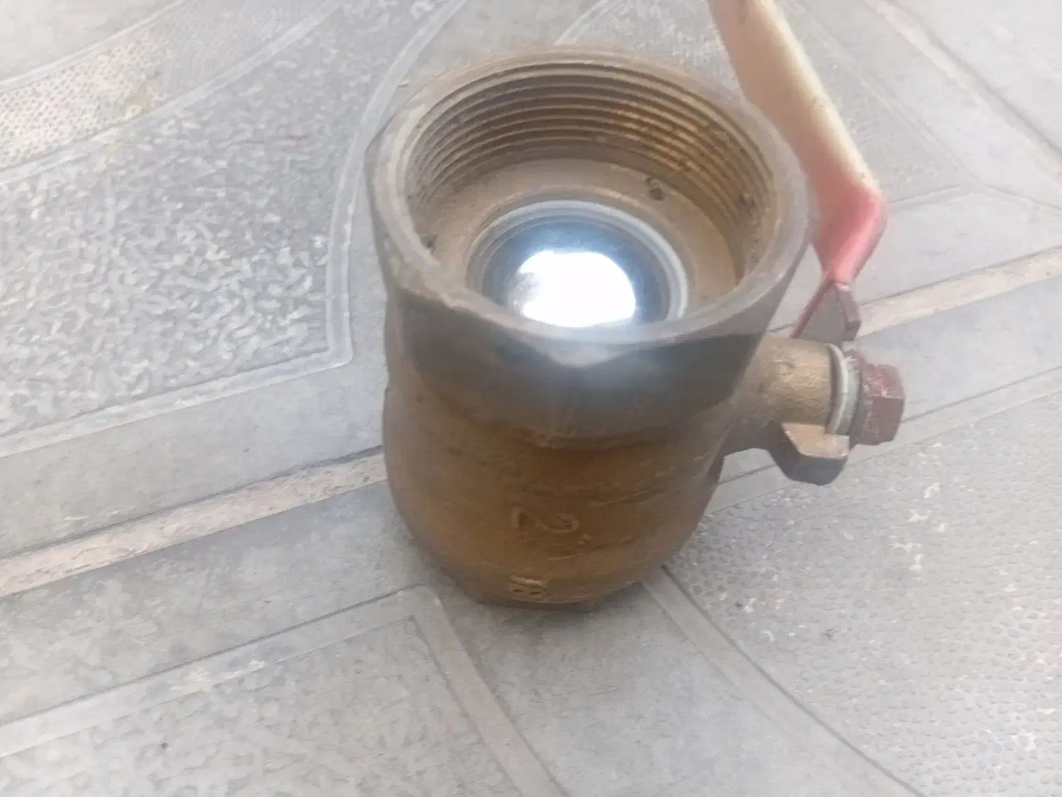 شیر فلکه 2اینچ دسته گازی برنجی|ابزارآلات|شاندیز, |دیوار