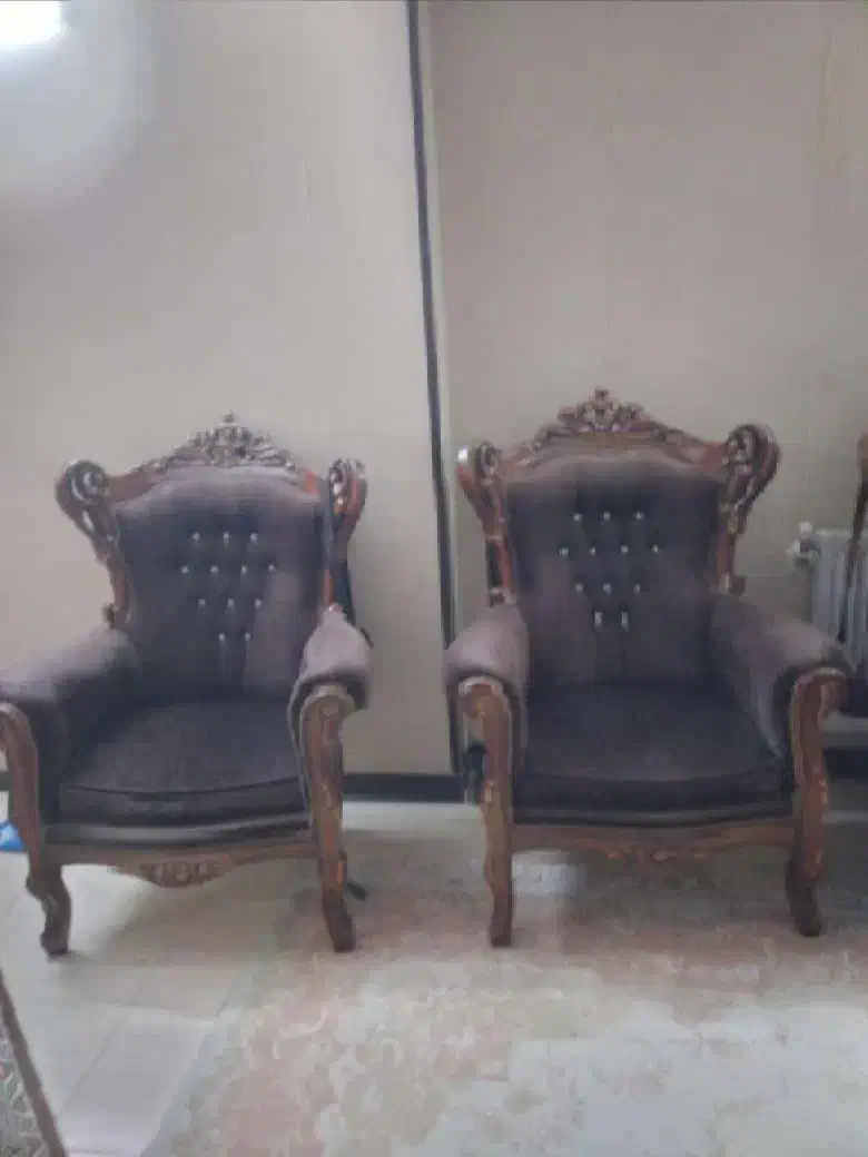 فروش مبل استیل ۹نفره|مبلمان خانگی و میز عسلی|صدرا-فارس, فاز ۱|دیوار