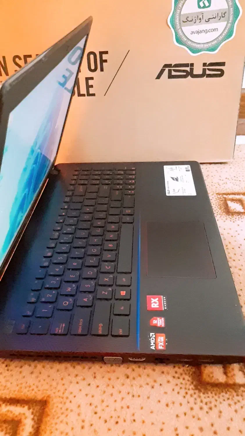 لپ تاپ گیمینگ و رندرینگ ASUS رم 16DDR4 گرافیک 4|رایانه همراه|شیراز, پانصد دستگاه ارتش|دیوار