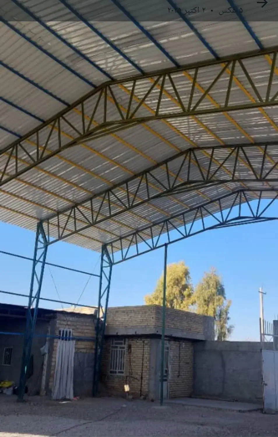 انبار (سوله) وباسکول تریلی کش|فروش دفتر صنعتی، کشاورزی، تجاری|مرودشت, شهرک بسیجیان|دیوار