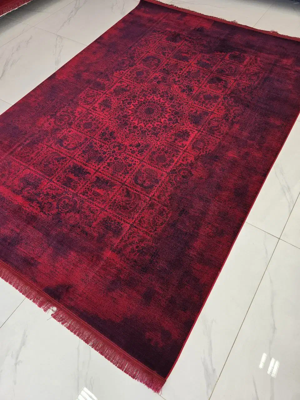 فرش قرمز خوشکل و خاص|فرش|بندر کنگان, |دیوار