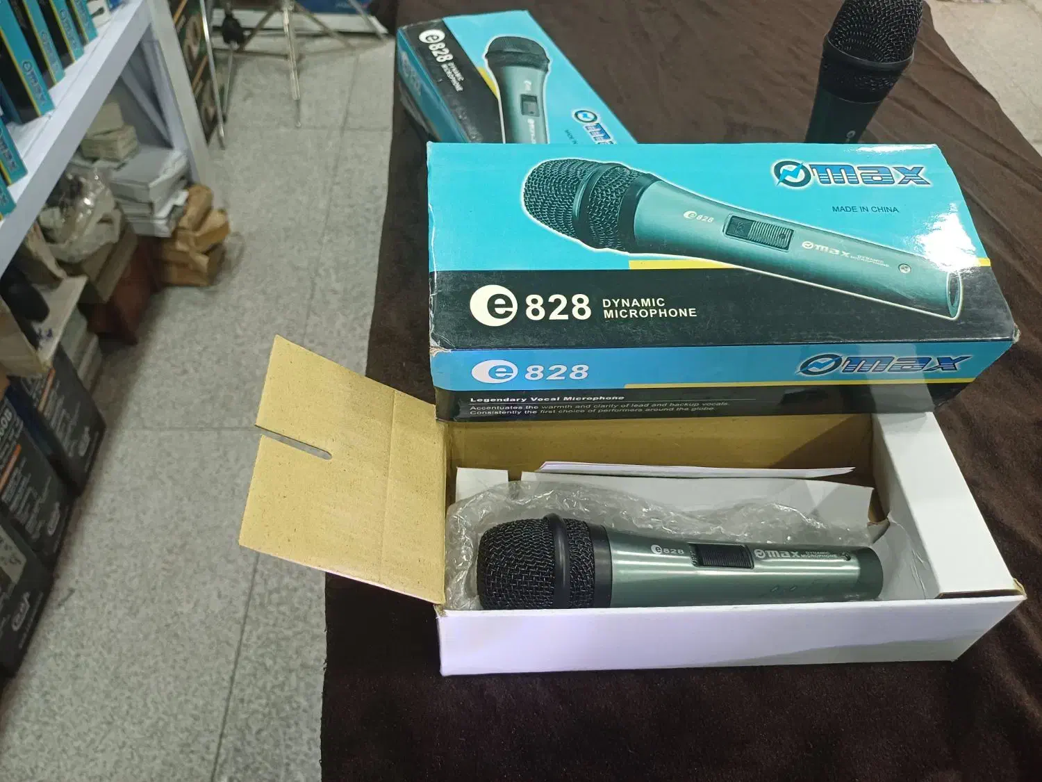 میکروفن باسیم دینامیکی مکس مدل ۸۲۸|سیستم صوتی خانگی|تهران, لاله زار|دیوار