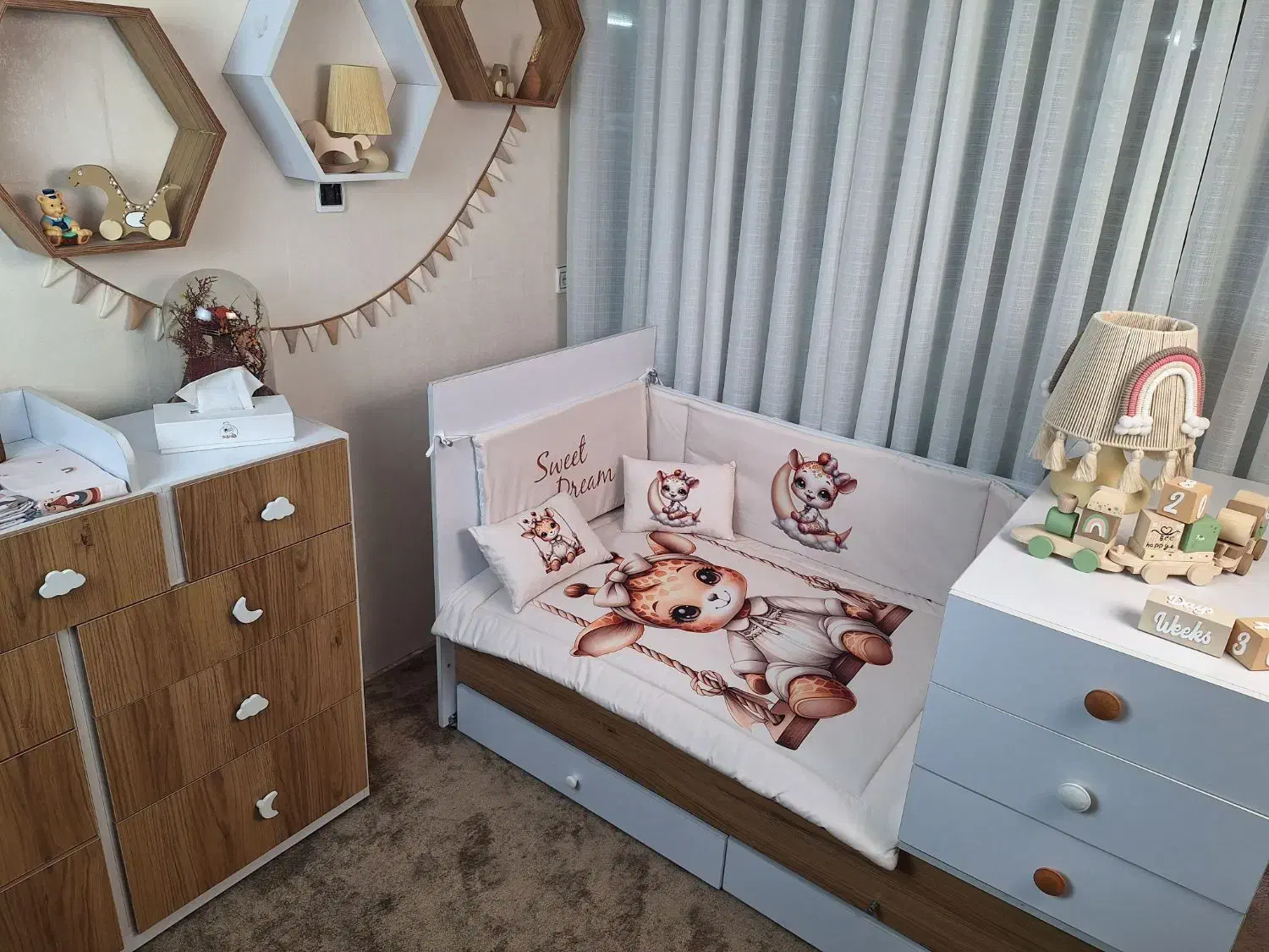 روتختی نوزادی محصولی با کیفیت بالاو رنگ ثابت|سرویس روتختی|تهران, عبدل‌آباد|دیوار