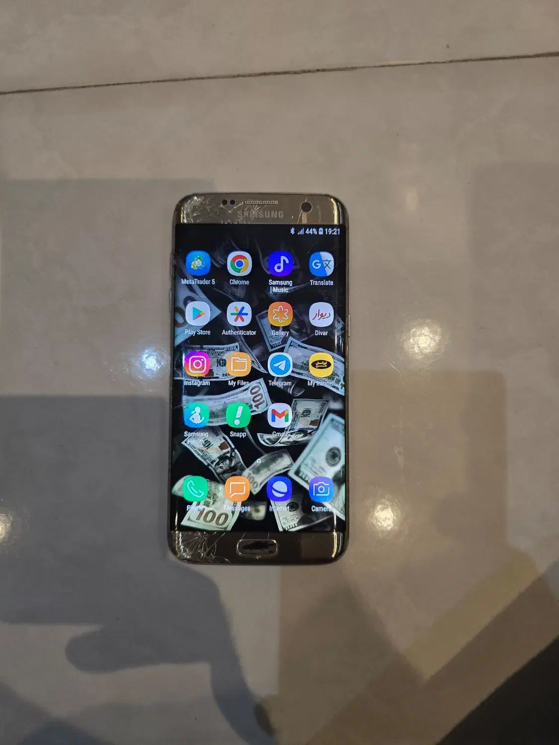 گوشی سامسونگ s7 edge|موبایل|مشکیندشت, |دیوار