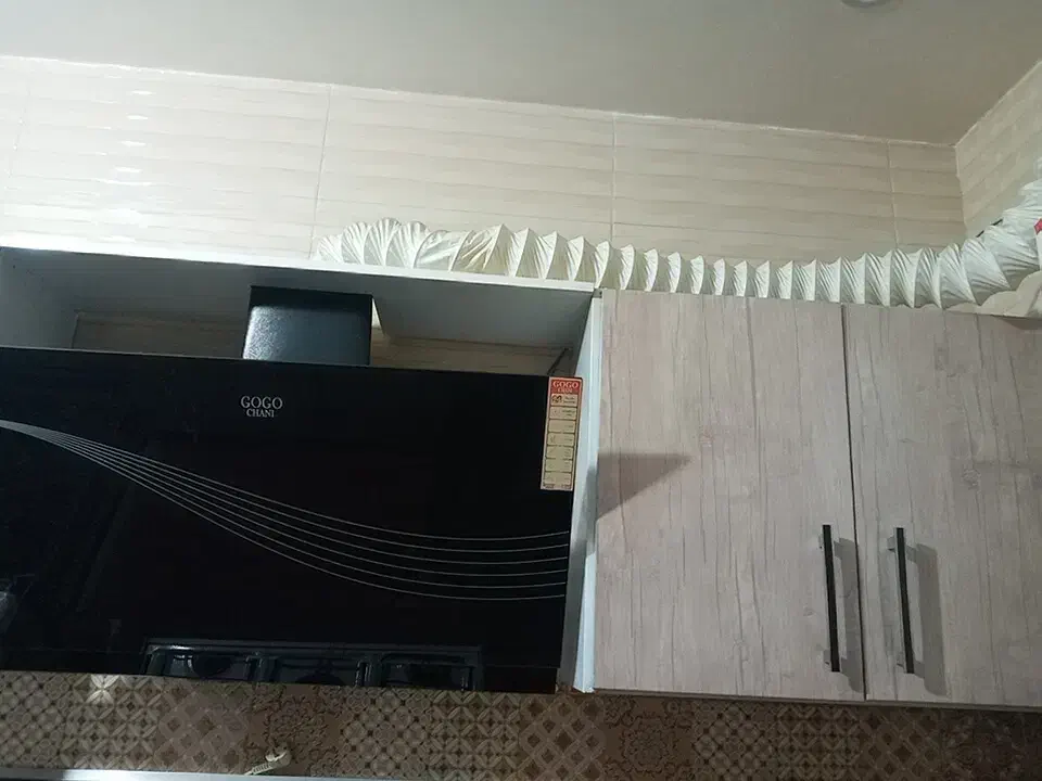 کابینت تمام فلزو هود وسینک و شیر اهرمی قهرمان|آبچکان و نظمدهنده ظروف|قرچک, مهدیه|دیوار