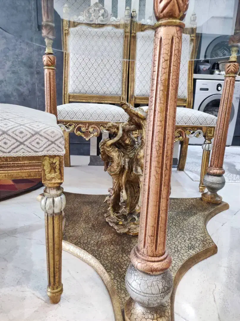 میز ناهارخوری ۴ نفره چوب راش|میز و صندلی غذاخوری|پردیس, فاز ۸|دیوار