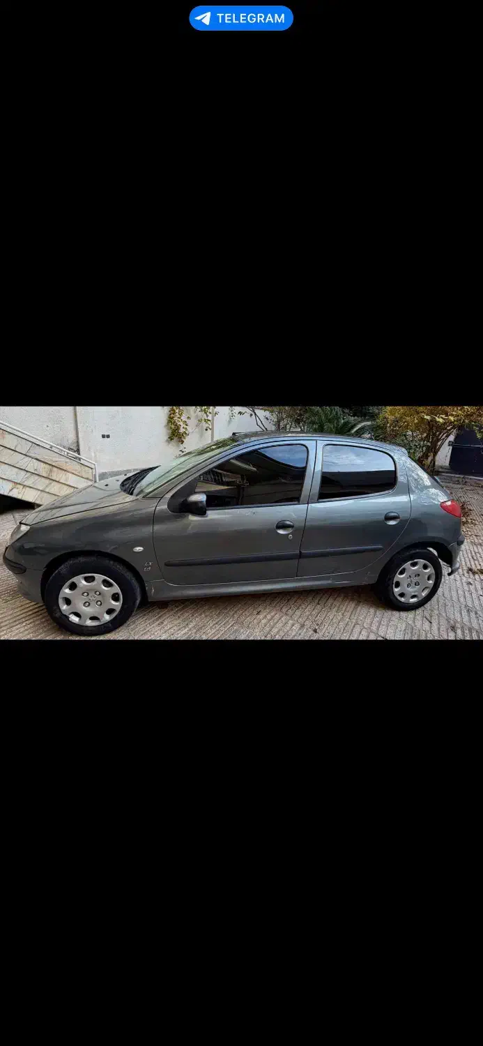 پژو ۲۰۶ تیپ ۵ مدل ۹۳ بی رنگ|خودرو سواری و وانت|گرگان, |دیوار