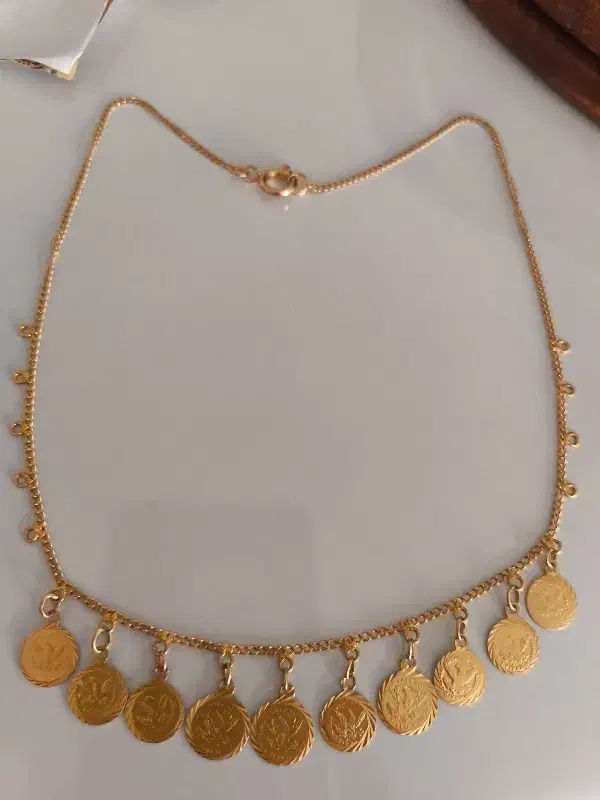 گردنه دلاری نو طلا پایه و۱۵۰|جواهرات|جوانرود, |دیوار