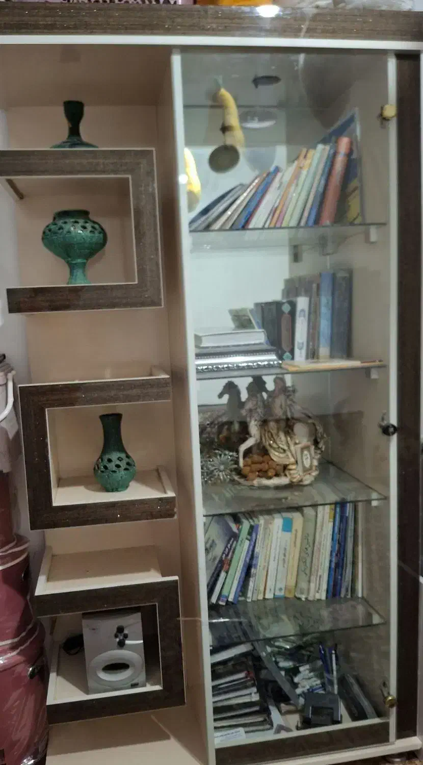 بوفه|بوفه، ویترین، کنسول|گلبهار, شهر جدید گلبهار|دیوار