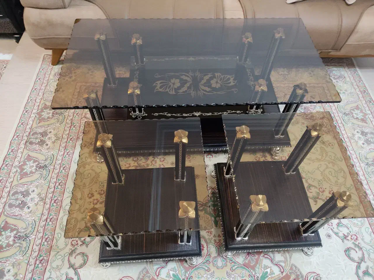 میزعسلی(جلو مبلی)|مبلمان خانگی و میز عسلی|خلخال, |دیوار