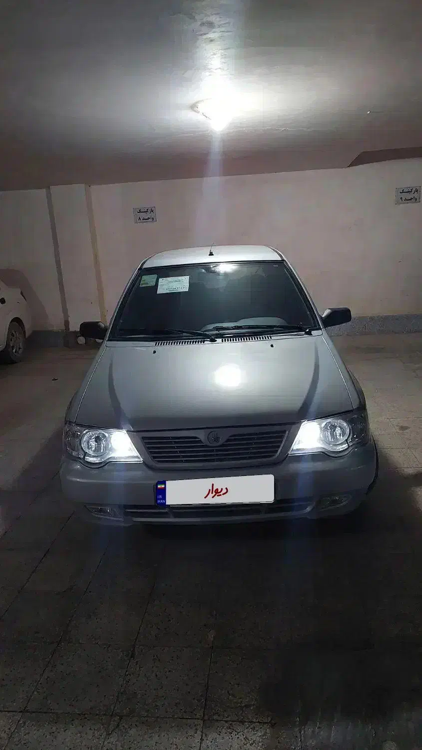 پراید۱۱۱ رنگ نقره ای متالیک مدل۹۵ تمیز|خودرو سواری و وانت|تایباد, |دیوار