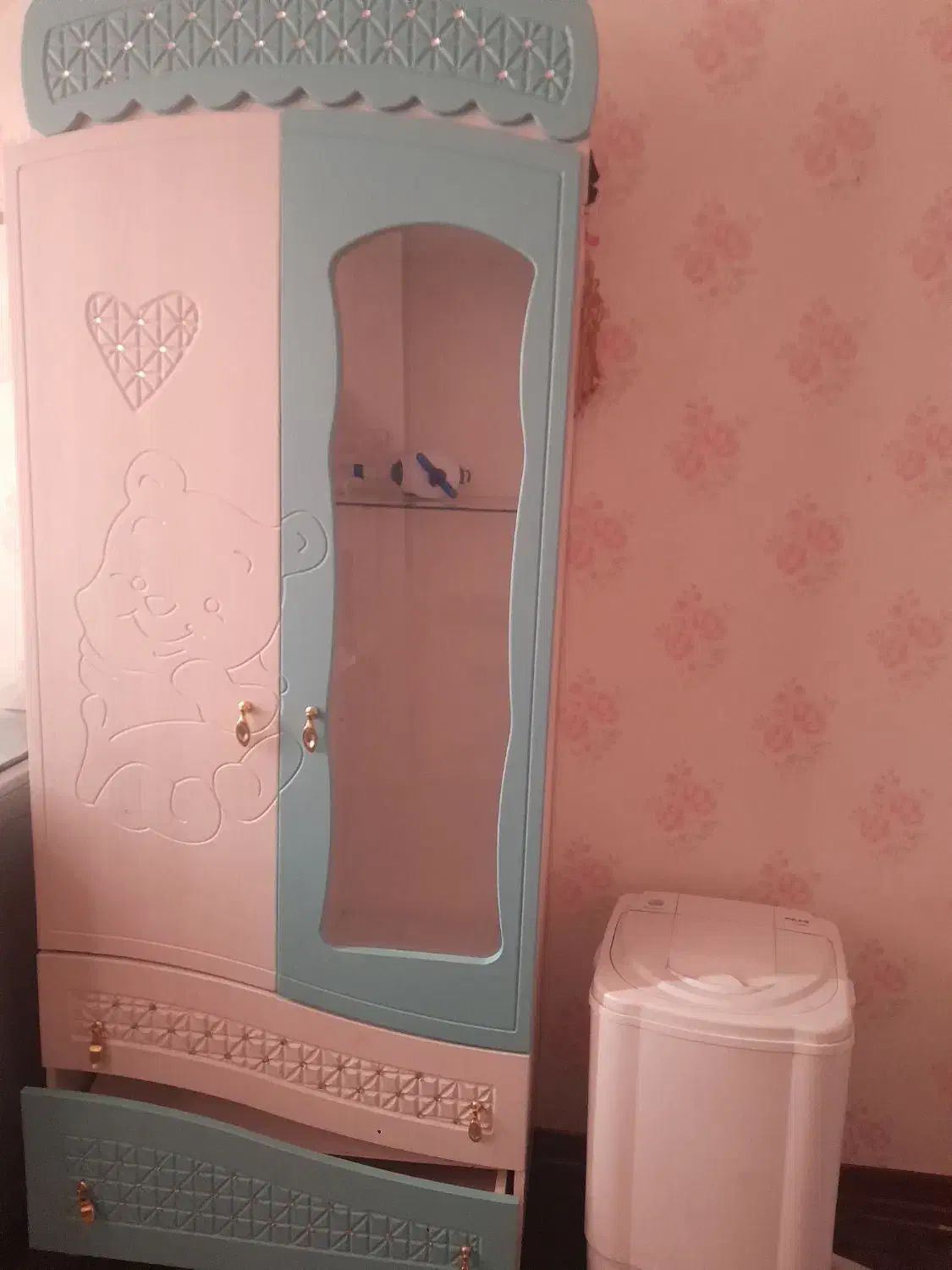 کمد بچه|جاکفشی، کمد، دراور|گلبهار, شهر جدید گلبهار|دیوار