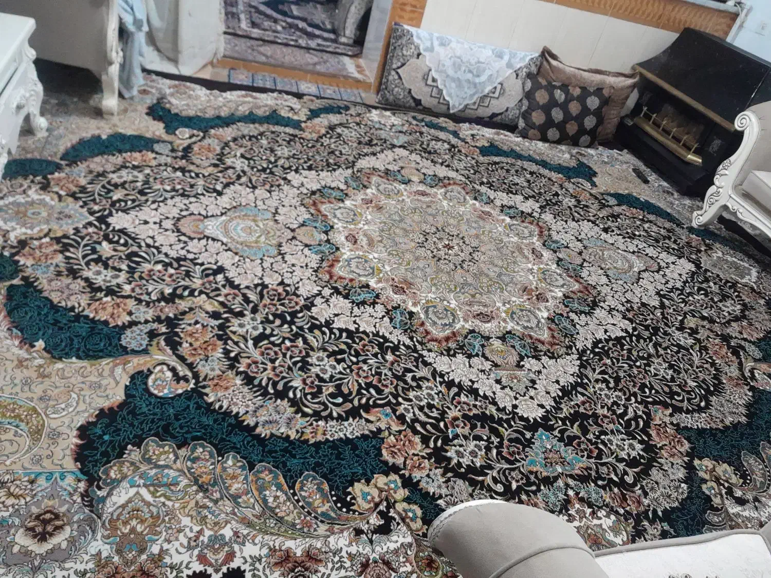 قالی ۳در۴|فرش|نیشابور, فرح بخش|دیوار