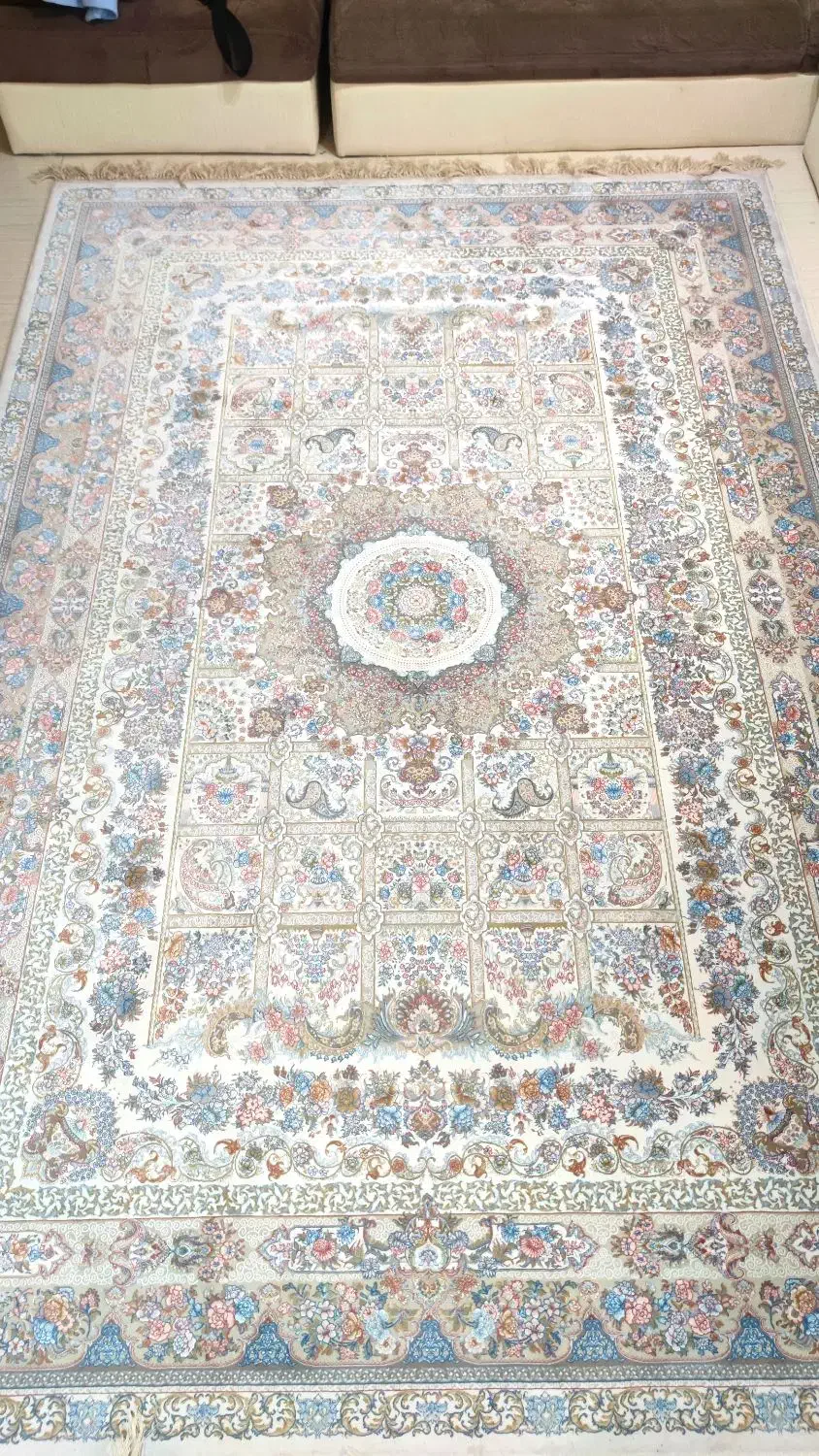 گل برجسته محتشم کاشان|فرش|کرمانشاه, |دیوار