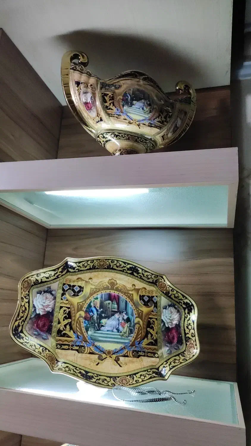 چهارتیکه ظروف خارجی|صنایع دستی و سایر لوازم تزئینی|قرچک, شهرک طلائیه|دیوار