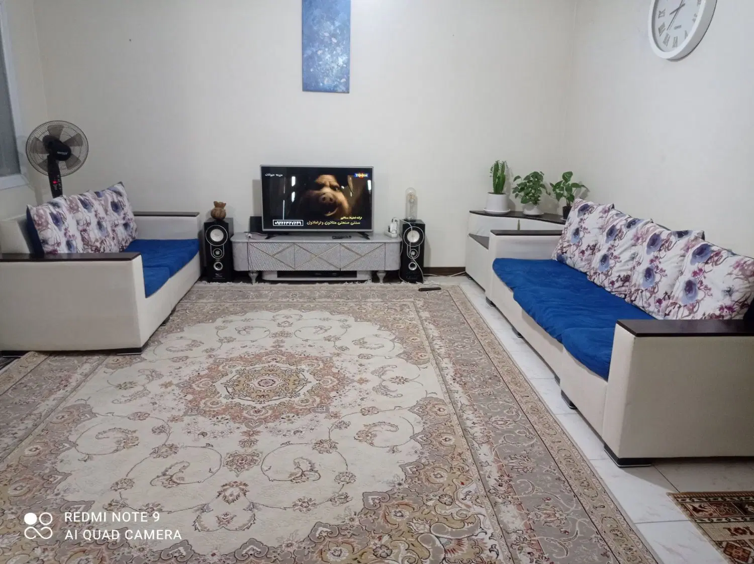 مبل|مبلمان خانگی و میز عسلی|پرند, فاز ۵|دیوار